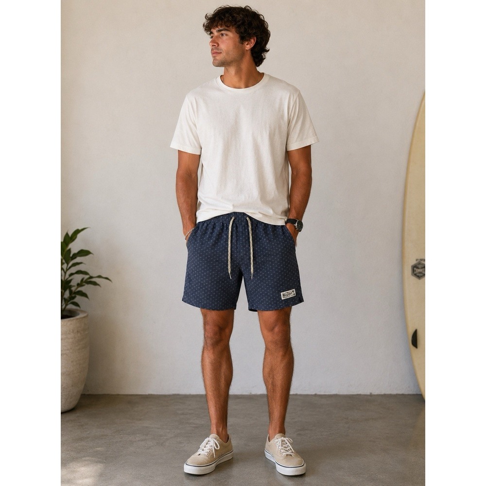 Howler Brothers Deep Set Boardshorts Trunks Shorts Large Surf Beach Gray